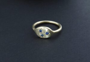 Sapphire Roman ring