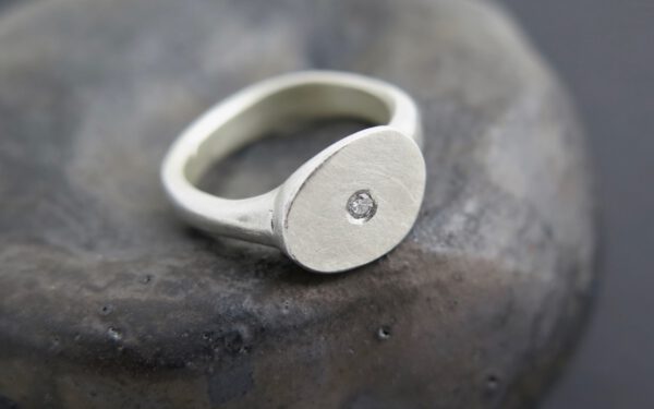 Diamond playdough ring