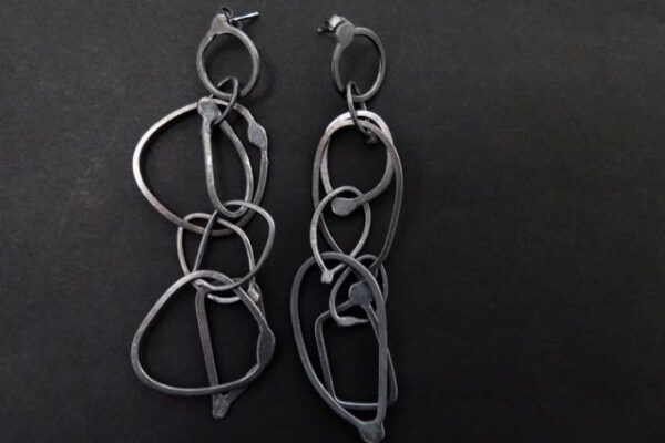 Long Fuselage Earrings