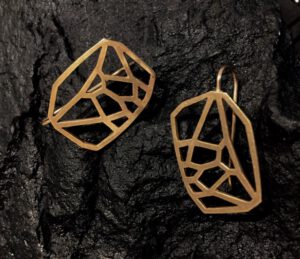 Gold Crystal Earrings