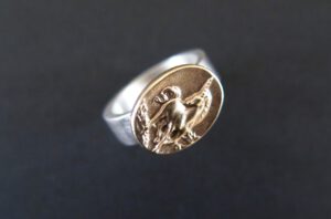 Golden Unicorn Ring