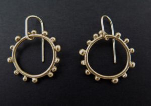 Katrina gold hoops