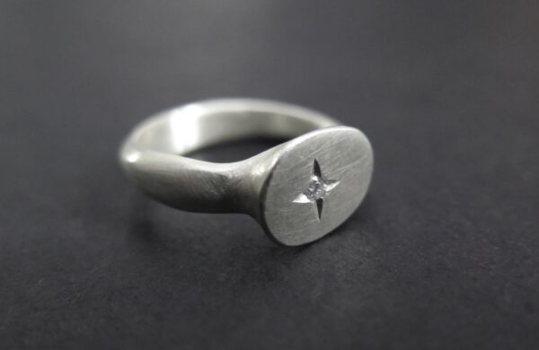 Diamond star playodough ring