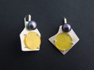 Mineral shard earings