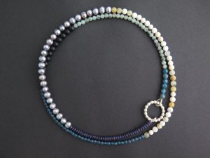 MIneral mix in blue and beige