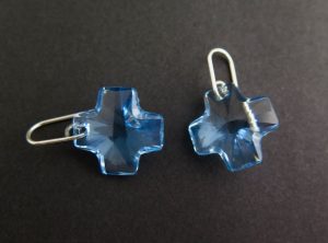 Blue crosses