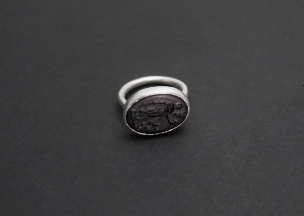 Aphrodite cameo ring