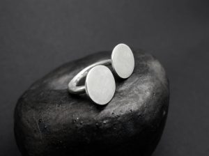 Double silver ring
