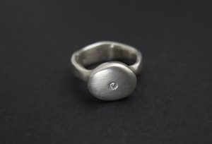 Soft cell diamond ring