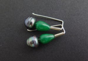 Verdant pearls drops