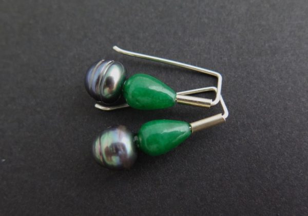 Verdant pearls drops
