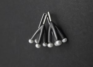 Pearl tip earrings